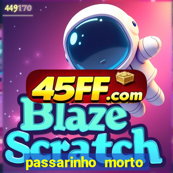 passarinho morto significado espiritual